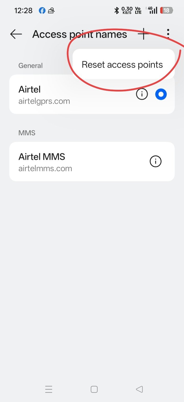 android phone network problem
