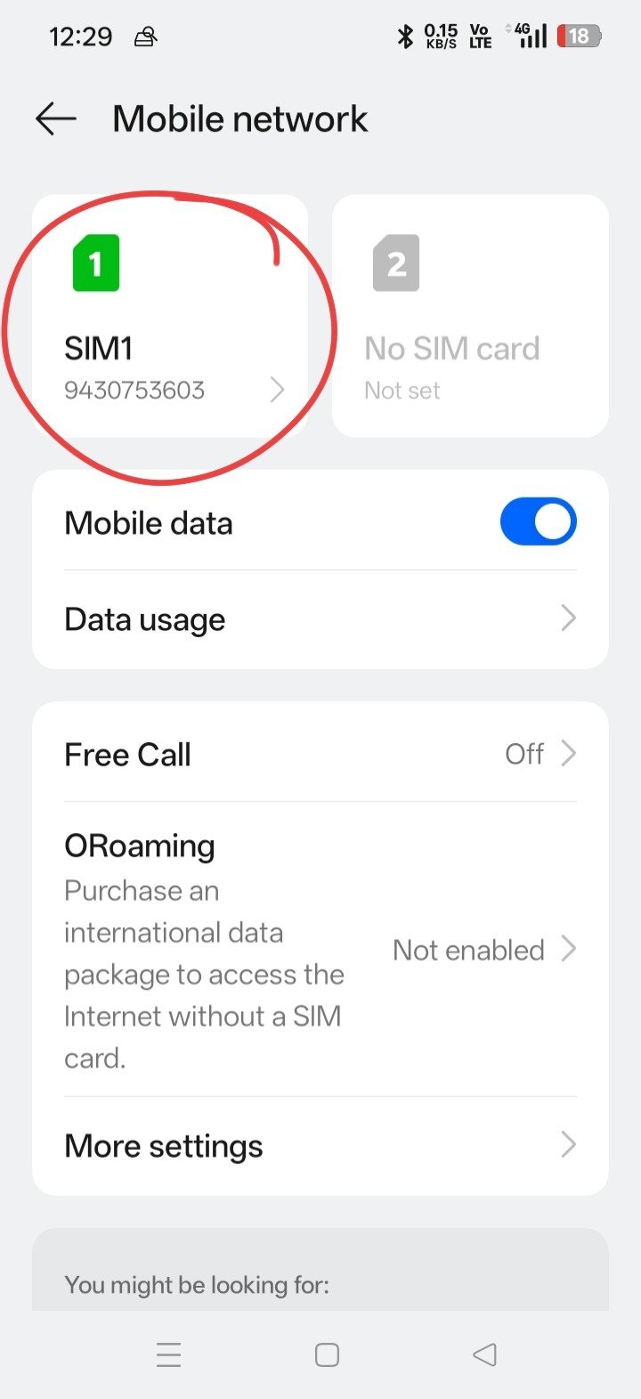 android phone network problem