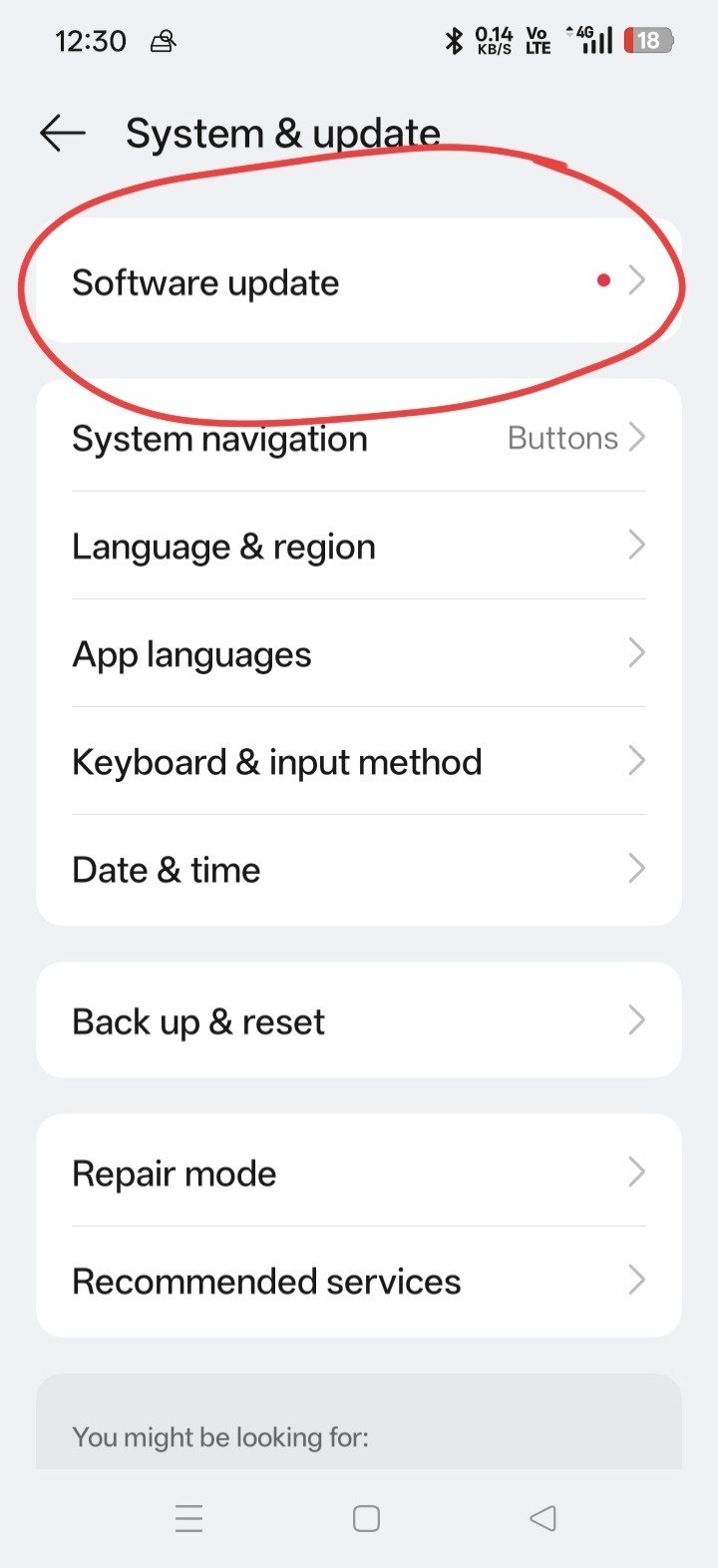 android phone network problem