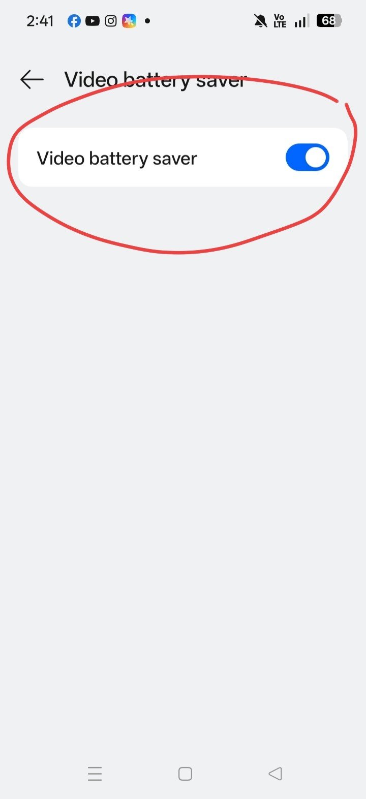 Battery Saver Mode