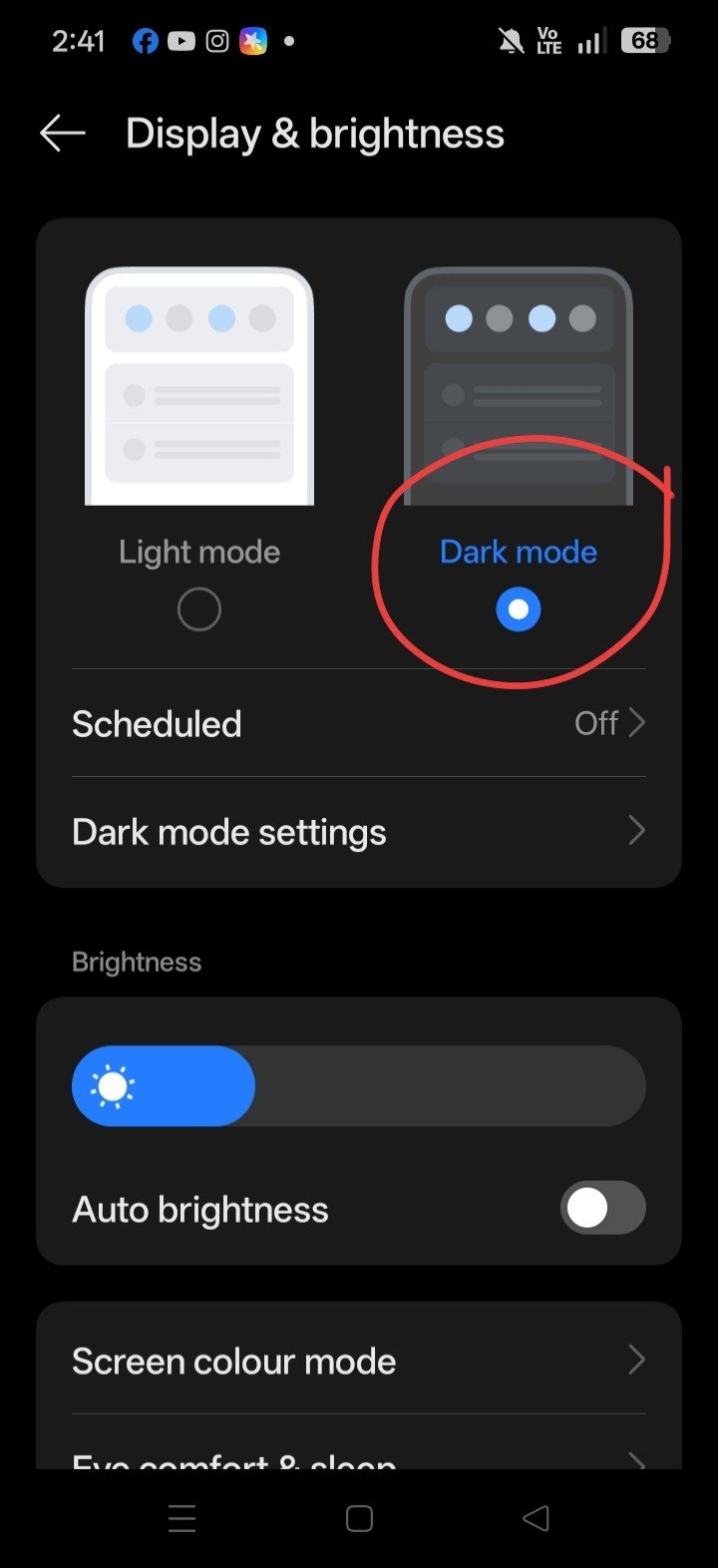 Dark Mode