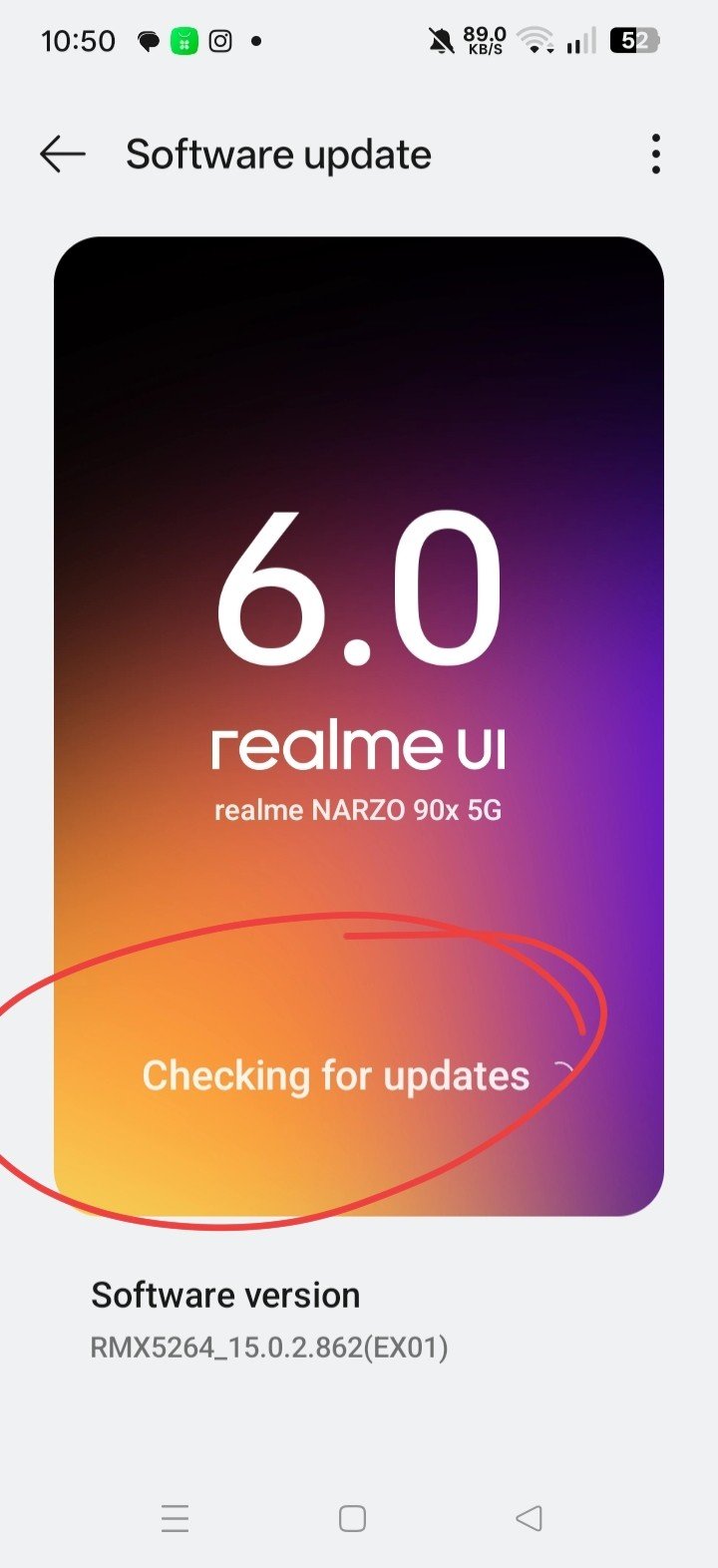 Software update